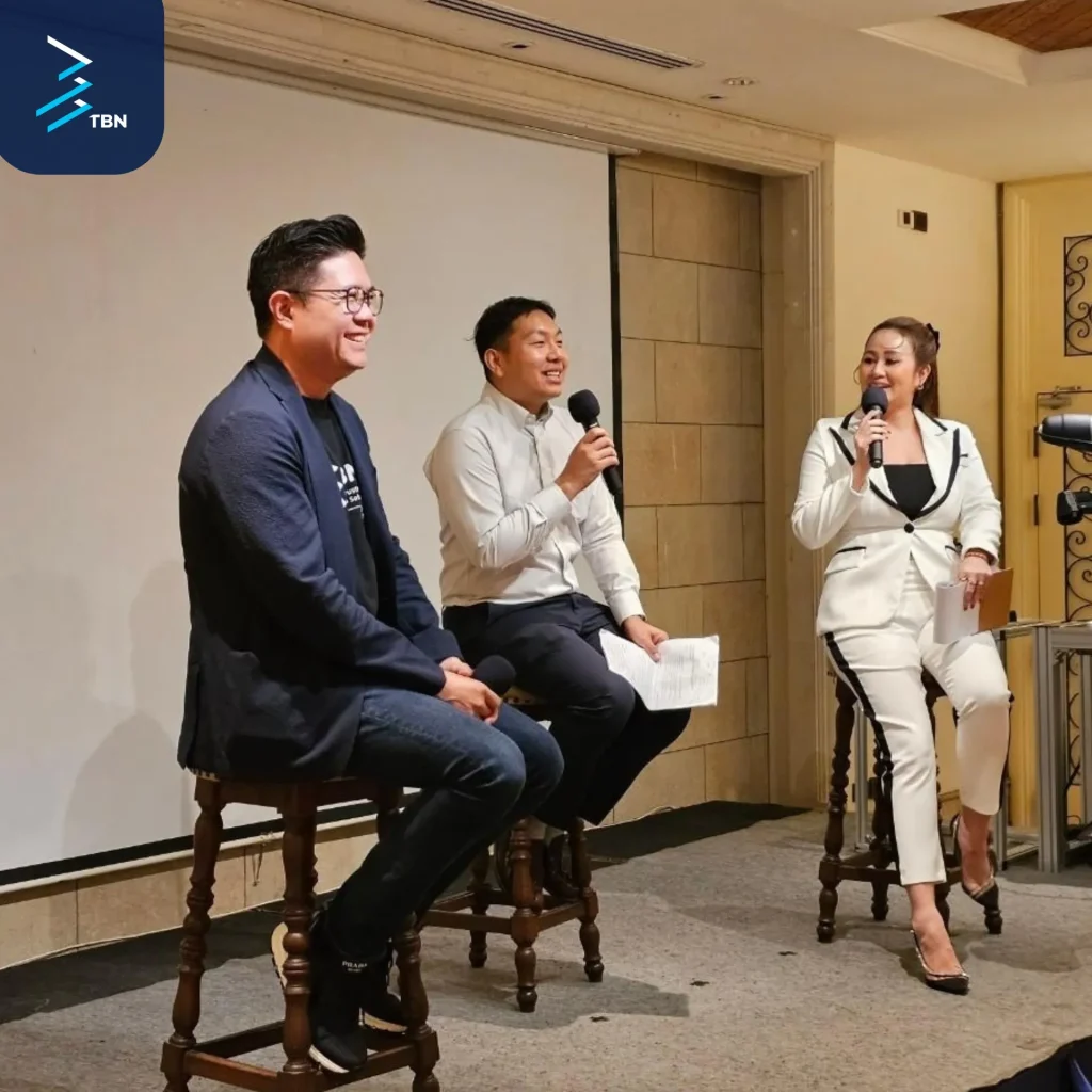 pannel discussion on the stage smart manufacturing by tbn