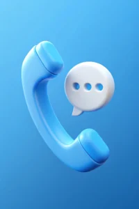 AI Debt Collection — phone icon representing right person delinquency risk forecasting for collection teams